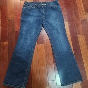 Vintage y2k Mossimo Dark Blue Bootcut Jeans
